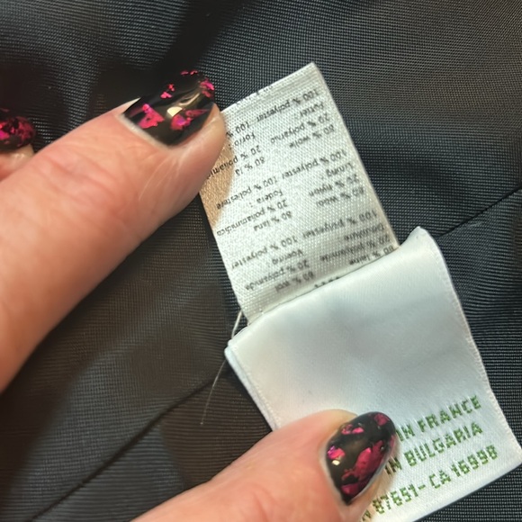 Lacoste Wool Coat - Picture 6 of 6